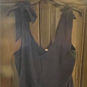 Adorable double bow romper